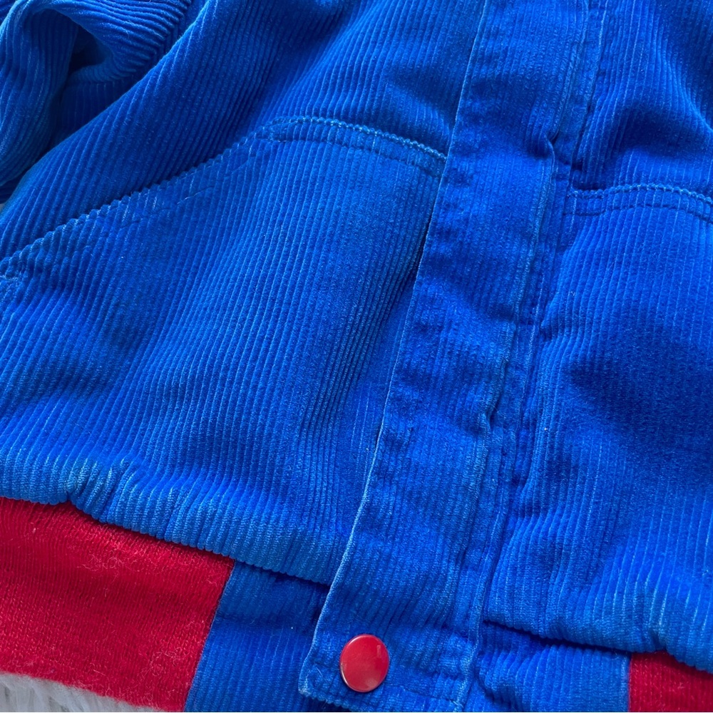 Vintage OshKosh B’gosh Corduroy Fleece Lined Hooded Jacket - Picture 2 of 12